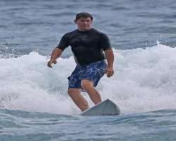 In his spare time, Brolin likes cars racing and surfing In his spare time, Brolin likes cars racing and surfing.